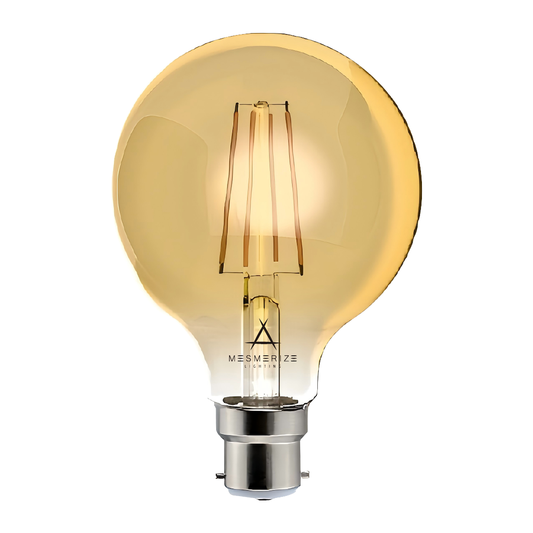 G95 - 6W Vintage Filament LED Globe - LED Lights + Fittings - South Africa G95 - 6W Vintage Filament LED Globe with B22 bayonet cap
