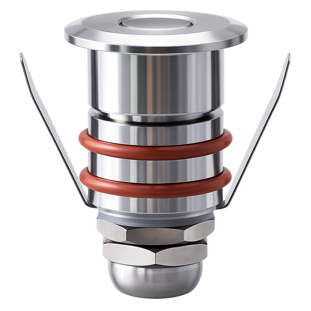 Aureon LED Inground Light 1W IP66 - LED Lights + Fittings - South Africa Aureon LED Inground Light 1W IP66 - view 2