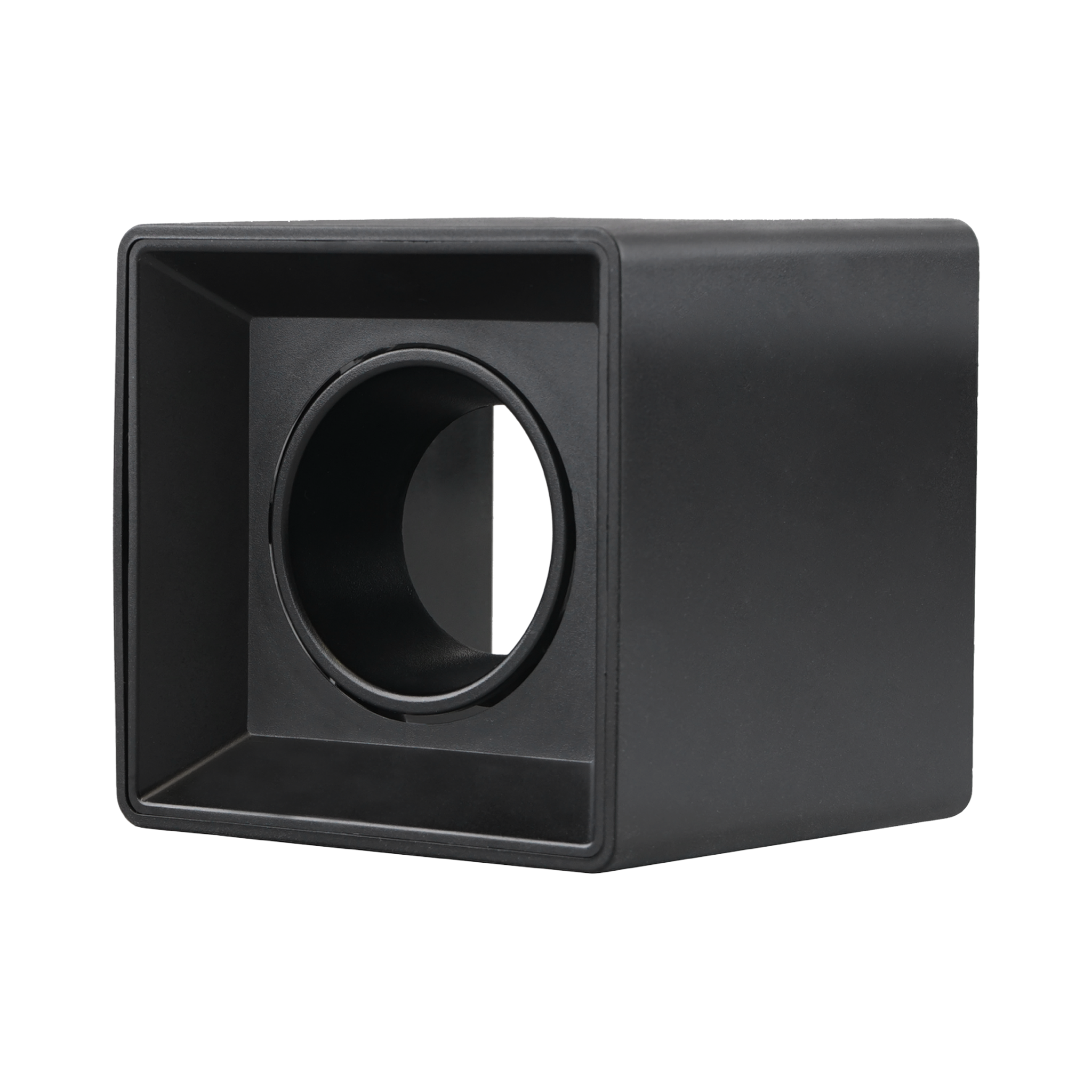 Focus Tilt GU10 Polycarb Surface Downlighter - LED Lights + Fittings - South Africa Mesmerize Focus tilt GU10 surface downlighter, square, black